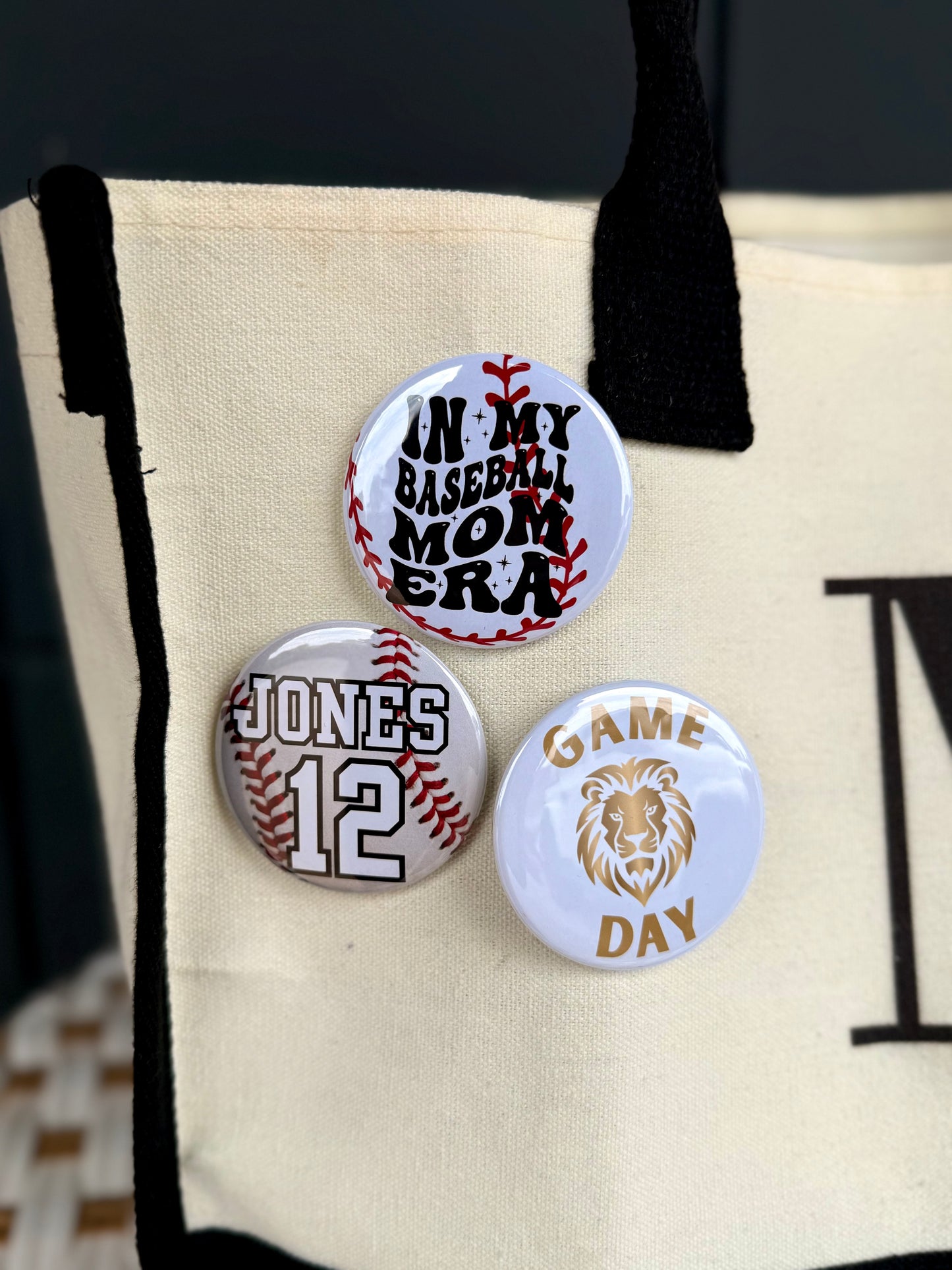 Custom Baseball Jersey Pin – Personalized Name & Number