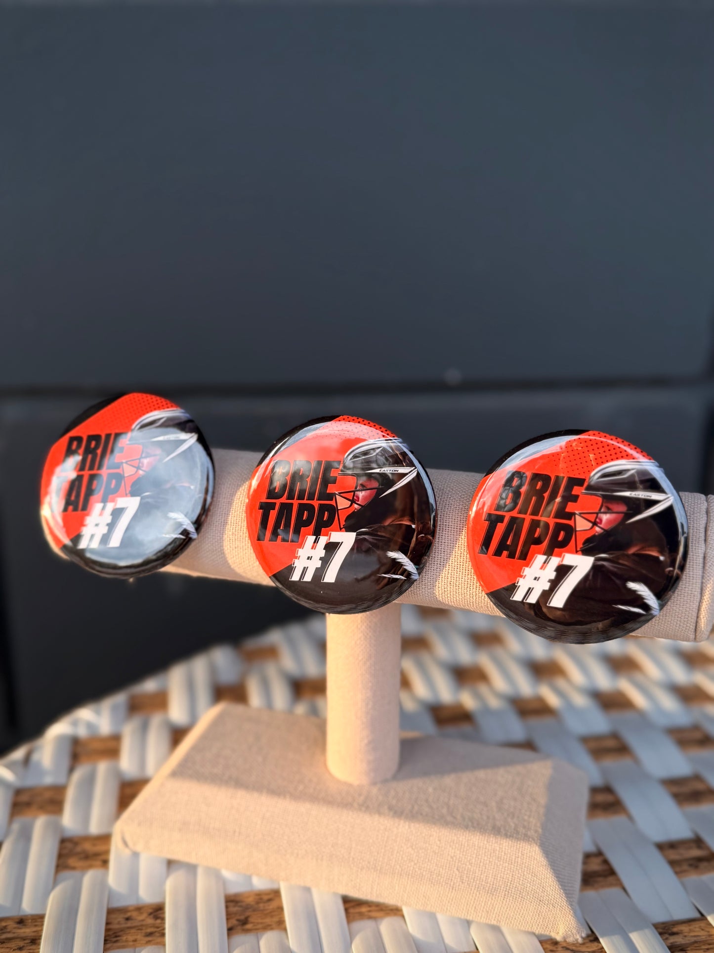 Custom Photo Buttons (Set of 9)