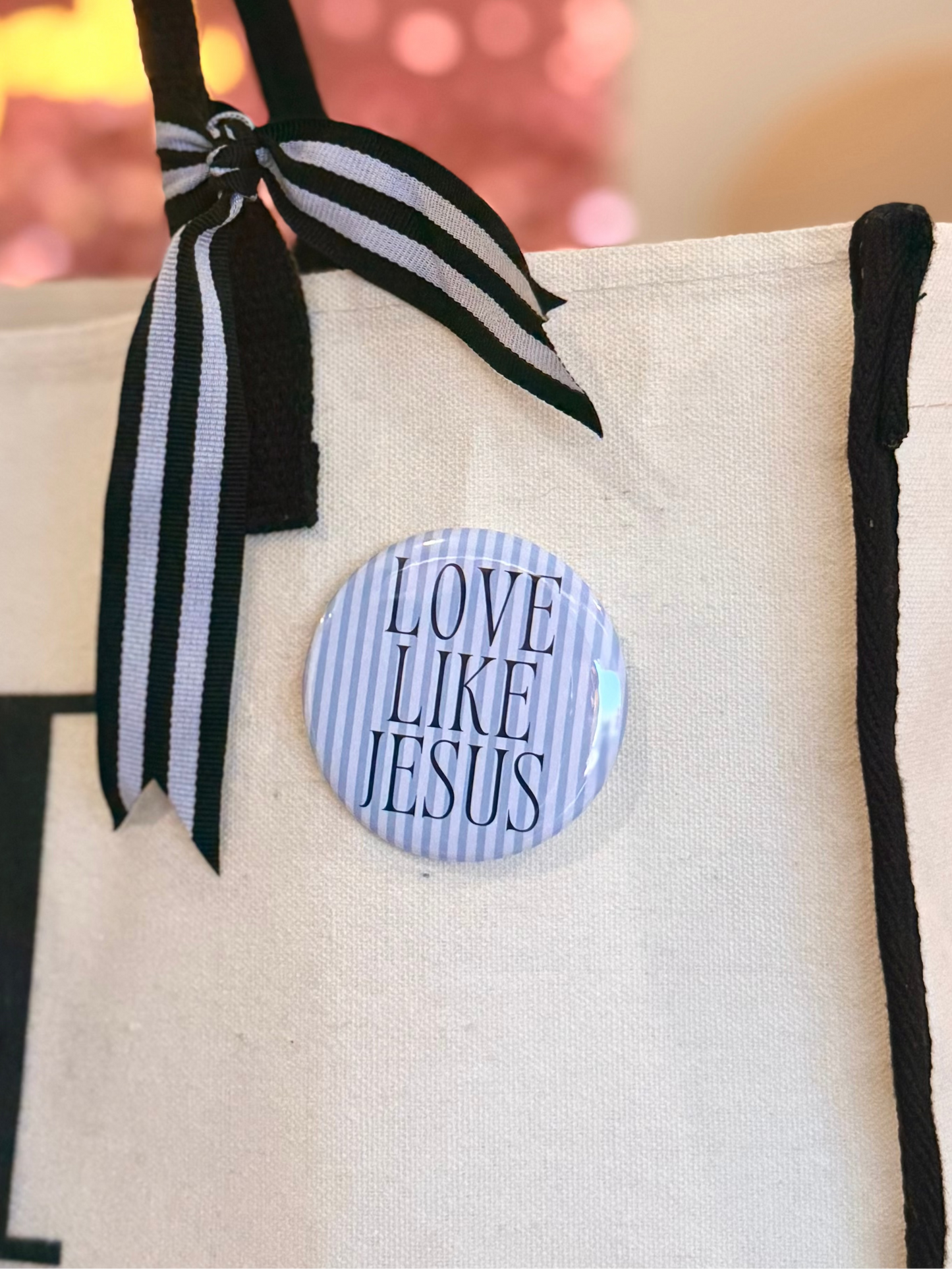 Love Like Jesus Button