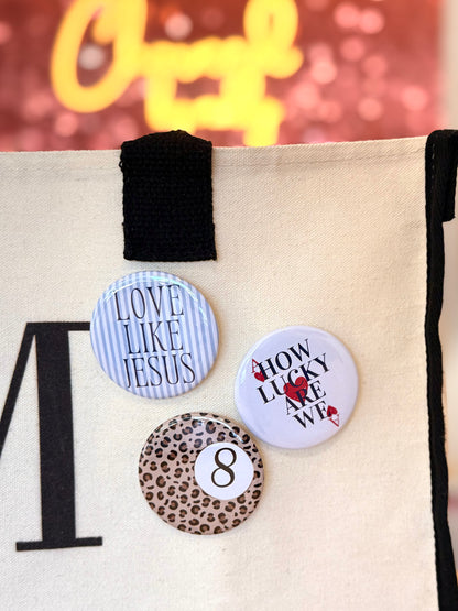 Love Like Jesus Button